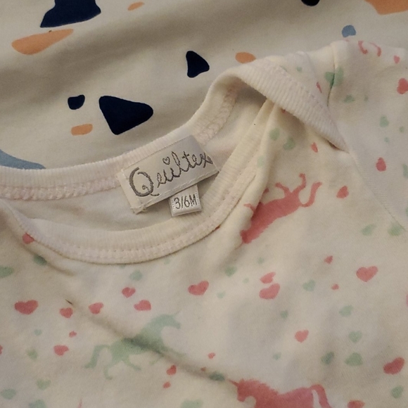 3-6m Quiltex onesie - Picture 2 of 2